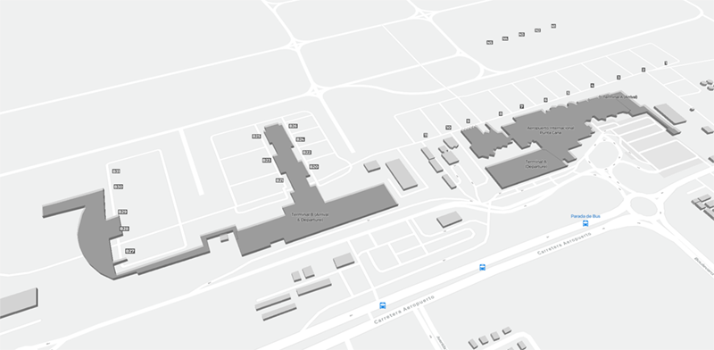 Punta Cana International Airport terminal map