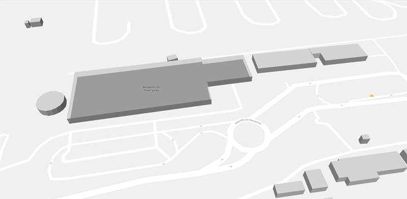 Porto Santo terminal map