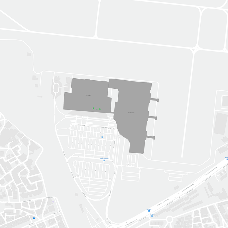 Menara terminal map
