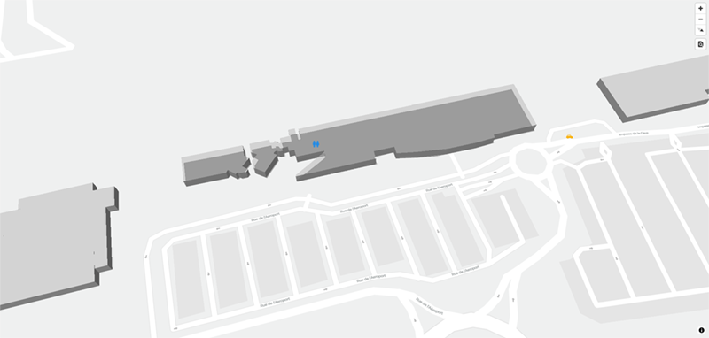 Marcillac terminal map