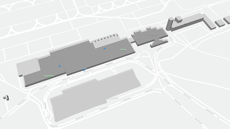 Chisináu terminal map