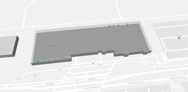 St Jacques terminal map