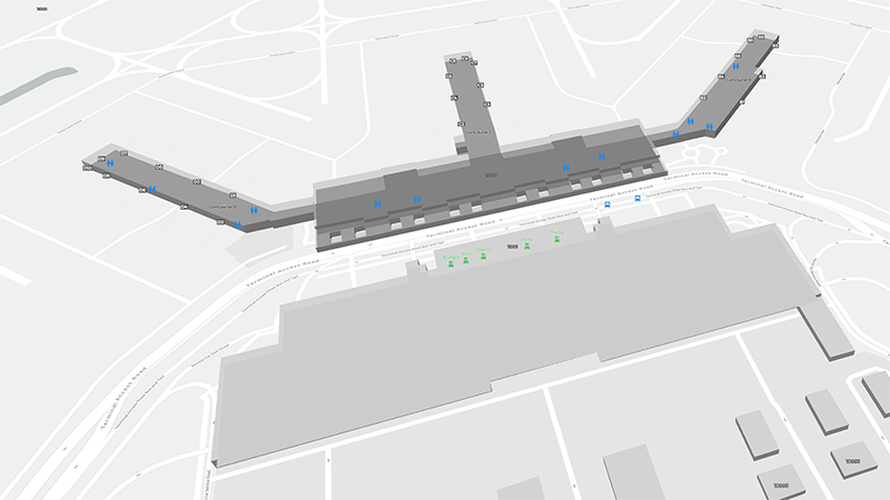 Southwest Florida terminal map