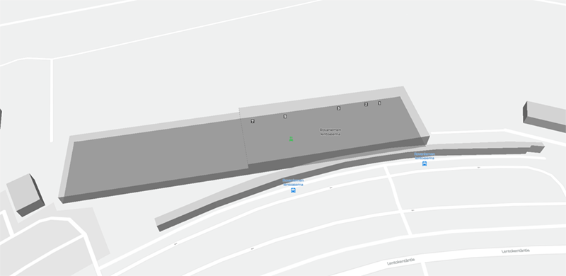 Rovaniemi terminal map