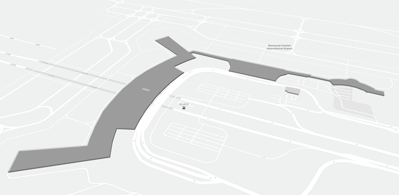 Shenyang terminal map