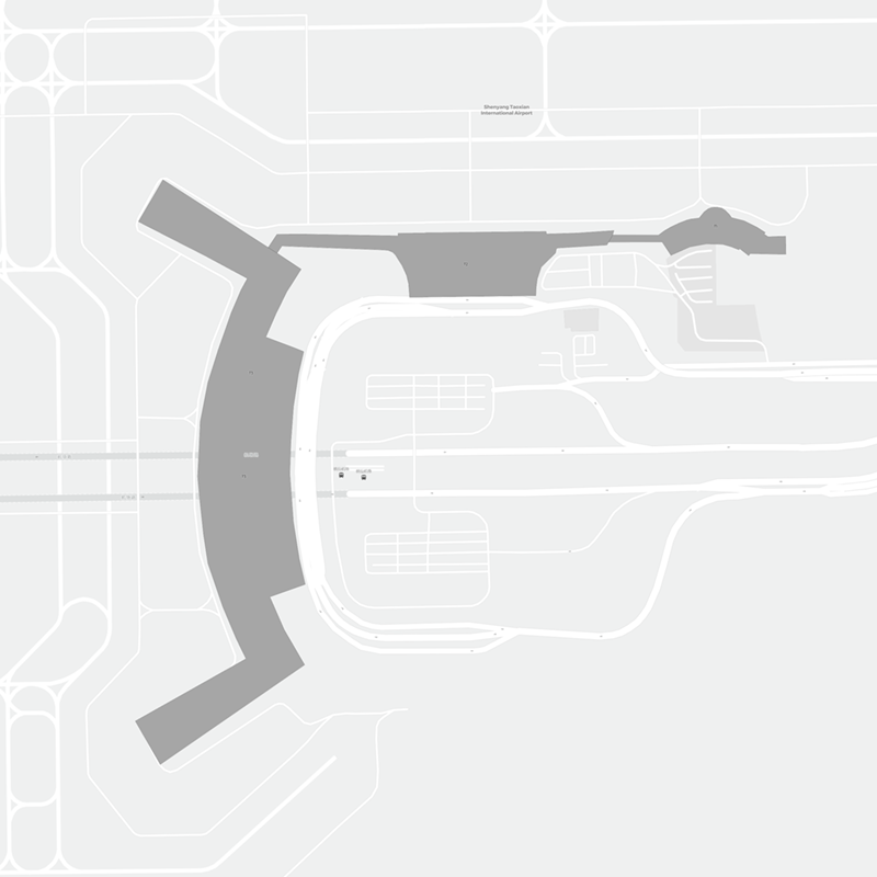 Shenyang terminal map