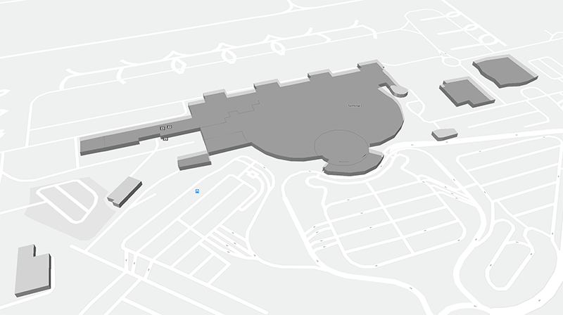 Sharjah International terminal map