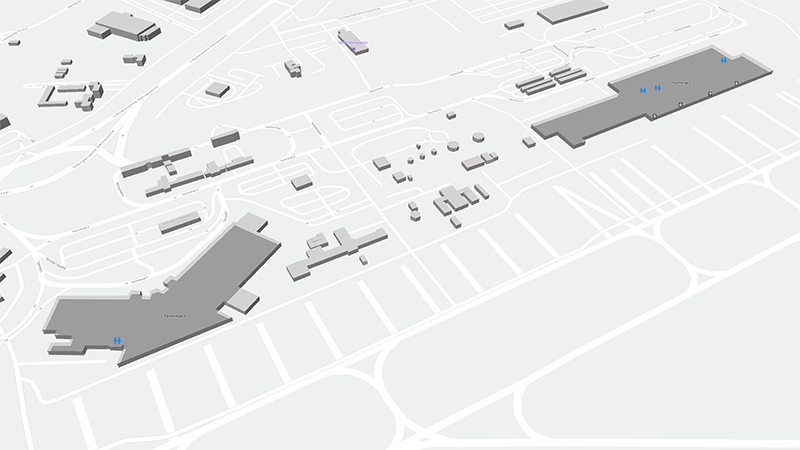 Los Cabos International terminal map