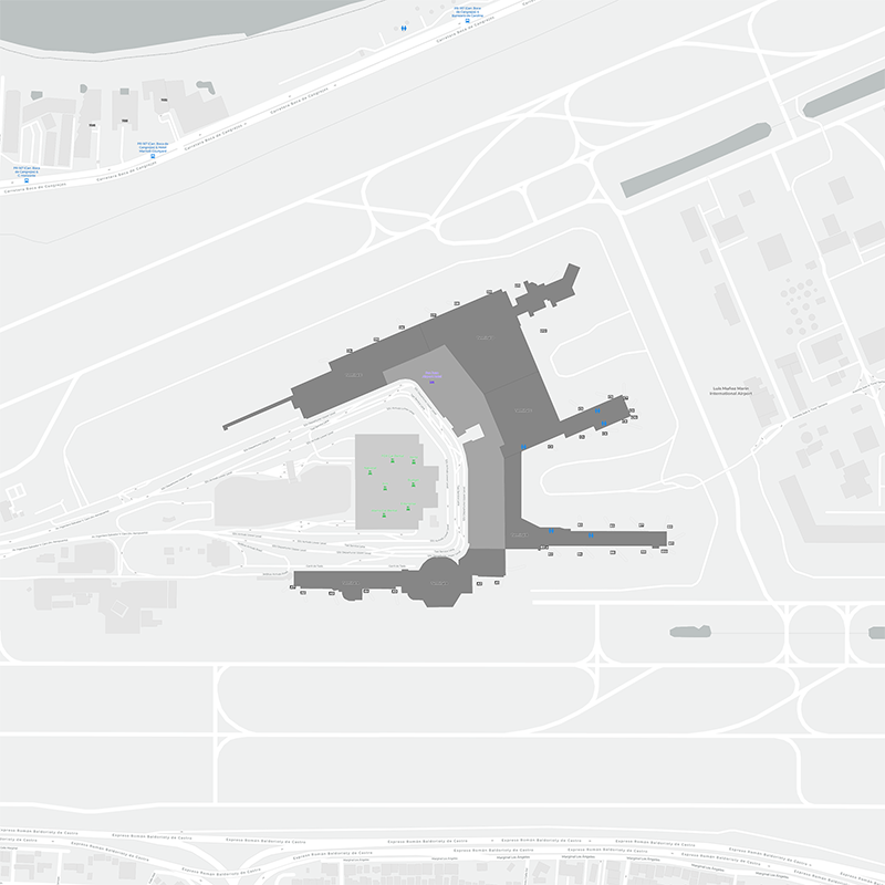 Luis Muñoz Marín terminal map