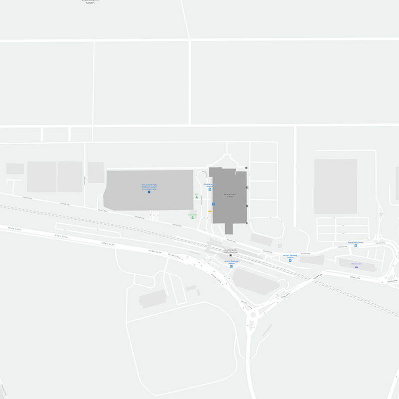 Eastleigh terminal map