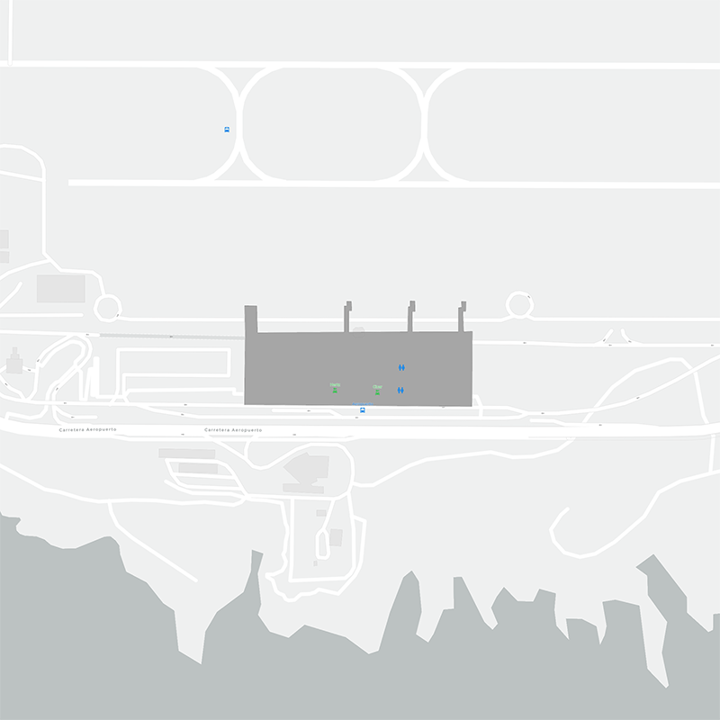 La Palma terminal map