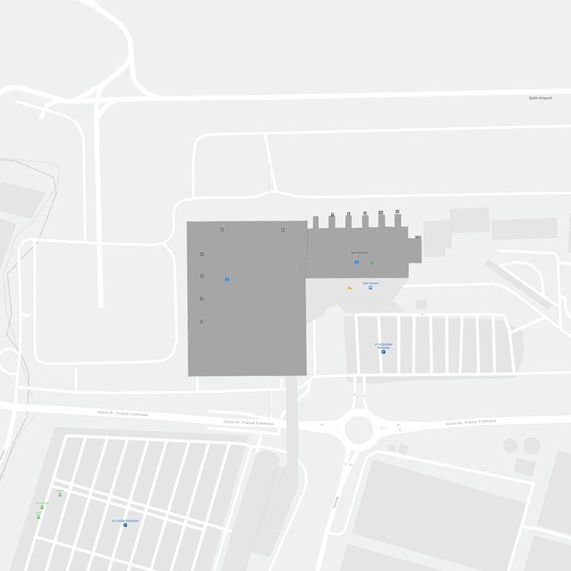 Split terminal map