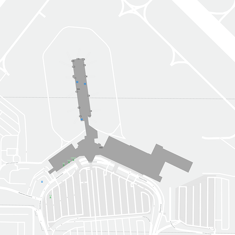 Sarasota Bradenton Intl terminal map