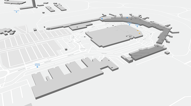 Sola terminal map