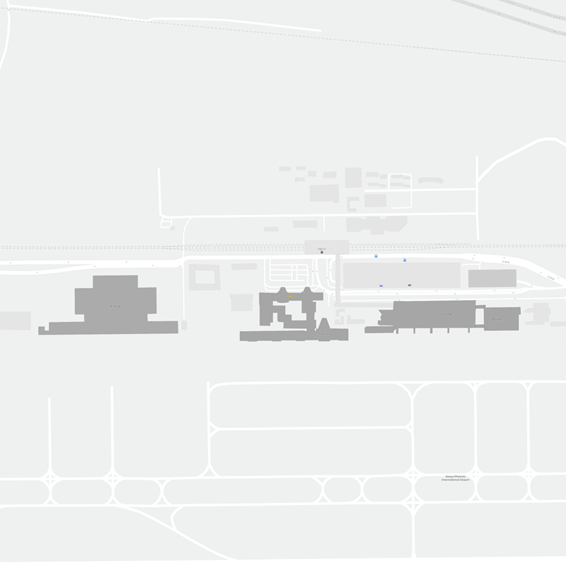 Phoenix Intl terminal map