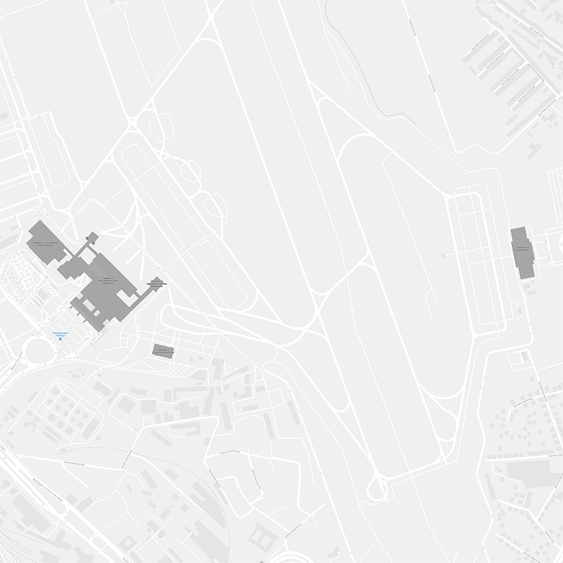 Internacional de Taskent terminal map
