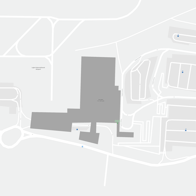 Terceira Island terminal map