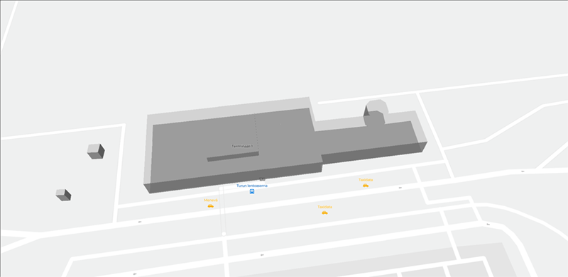 Turku terminal map