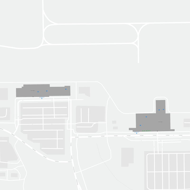 Tampere Pirkkala terminal map