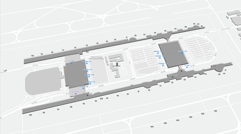 Taipei City terminal map