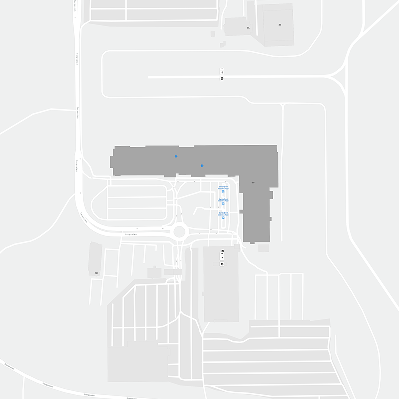 Sandefjord-Torp terminal map