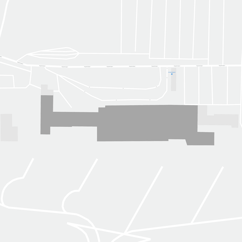 Umea terminal map