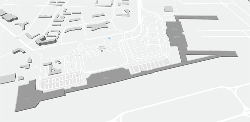 Urumqi terminal map