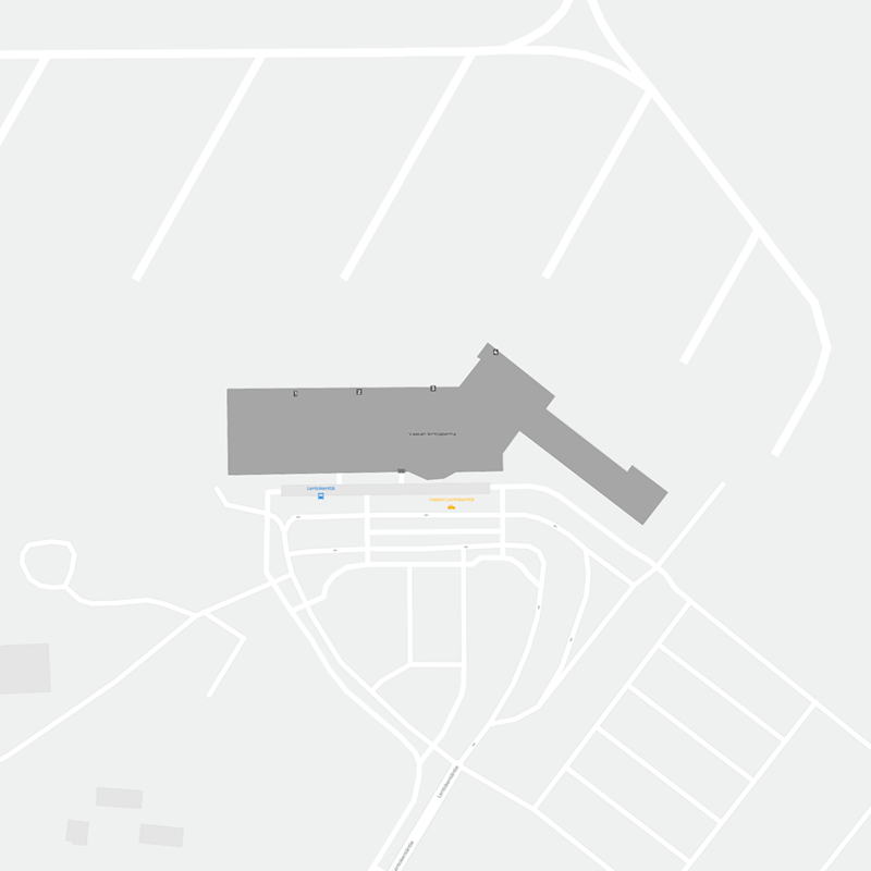 Vaasa terminal map