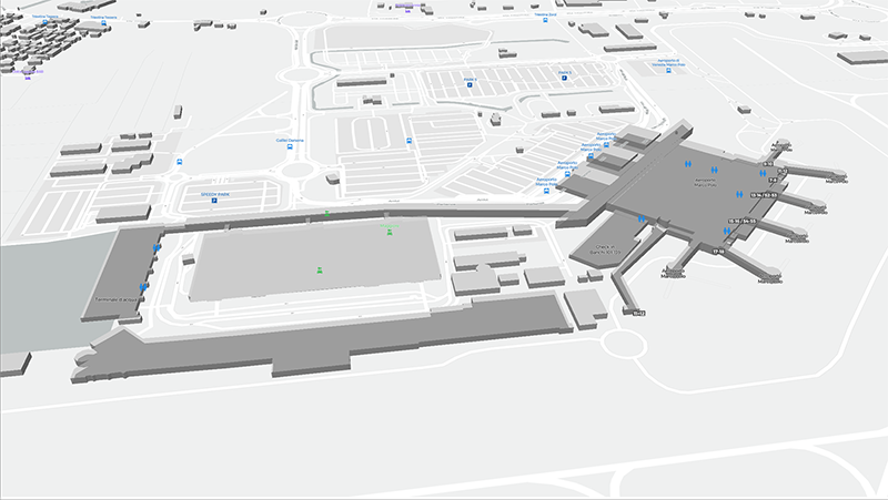 Venice Marco Polo Airport terminal map