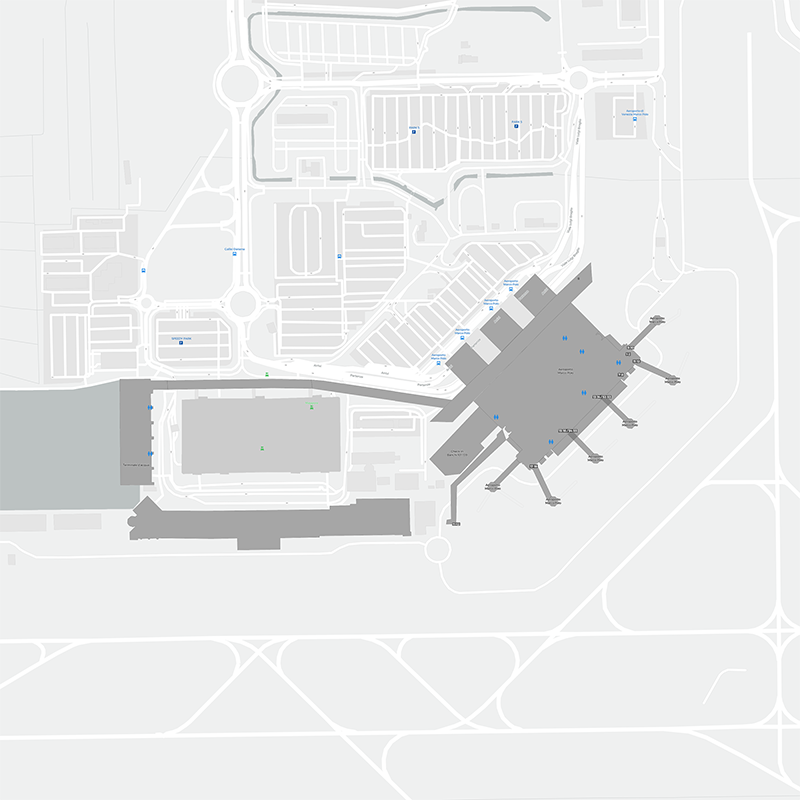 Venice Marco Polo Airport terminal map