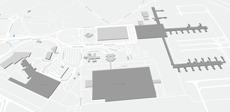 Viracopos International Airport terminal map
