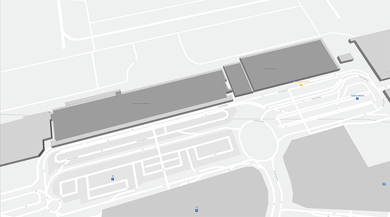 Verona terminal map