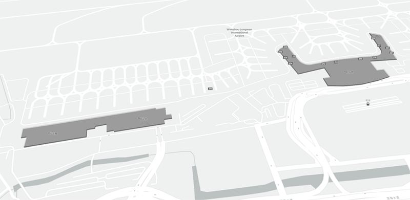 Wenzhou terminal map