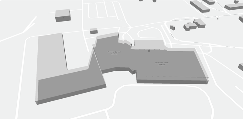 Copernicus Airport Wrocław terminal map