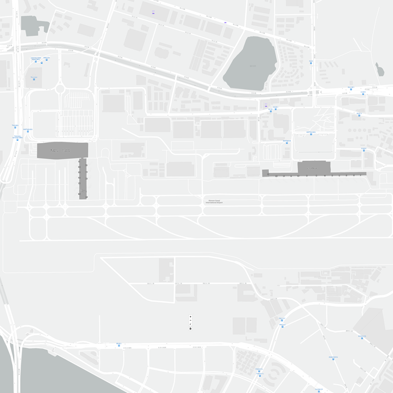 Gaoqi Intl terminal map