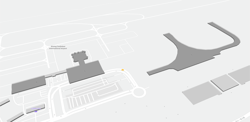 Caojiabao terminal map