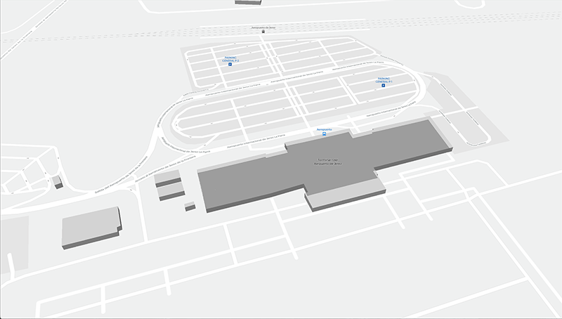 La Parra terminal map