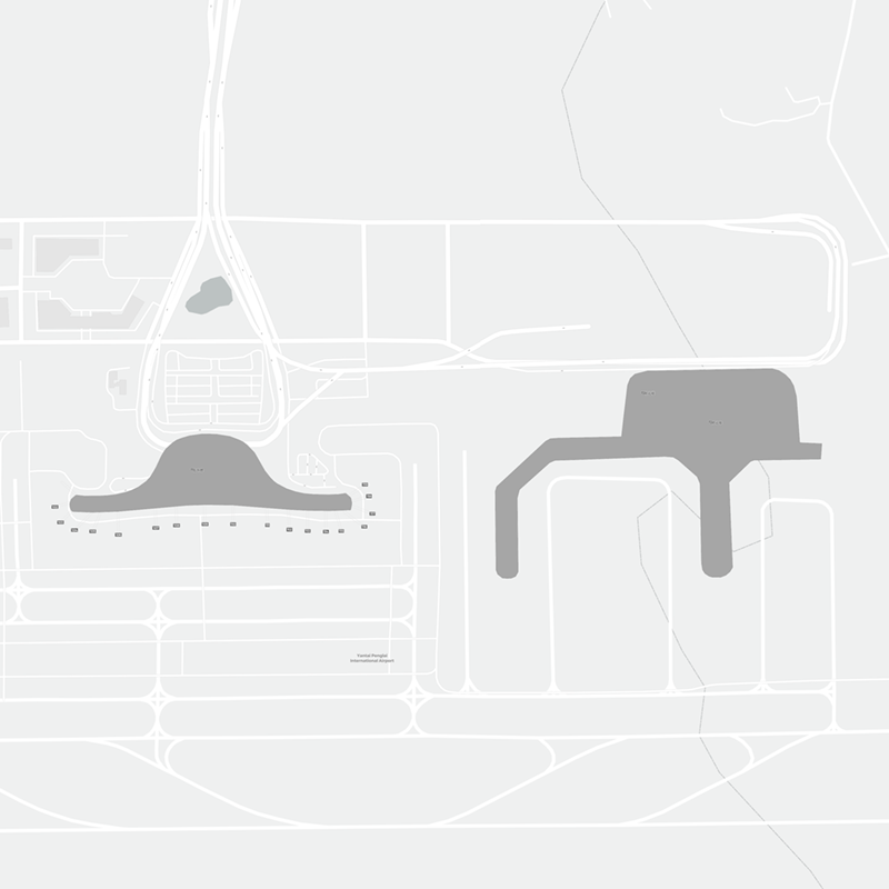 Penglai Intl terminal map