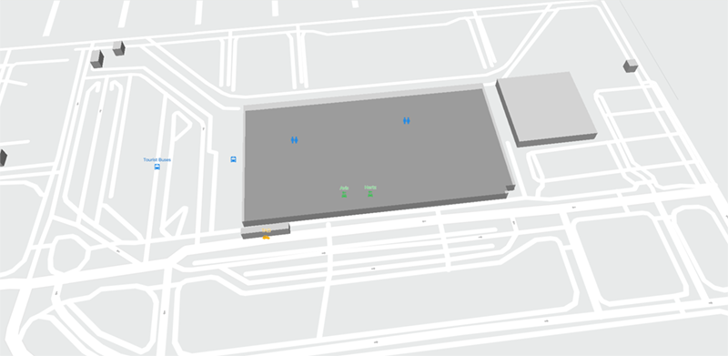 Zakynthos International Airport terminal map